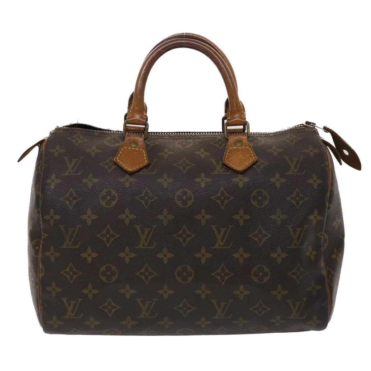 LOUIS VUITTON Monogram Speedy 30 Hand Bag M41526 LV bs6537