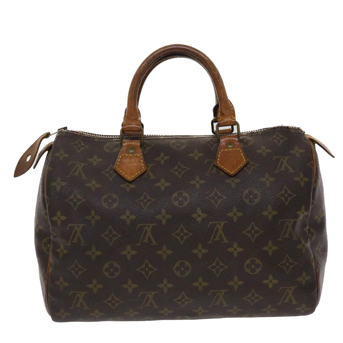 LOUIS VUITTON Monogram Speedy 30 Hand Bag M41526 LV bs6537