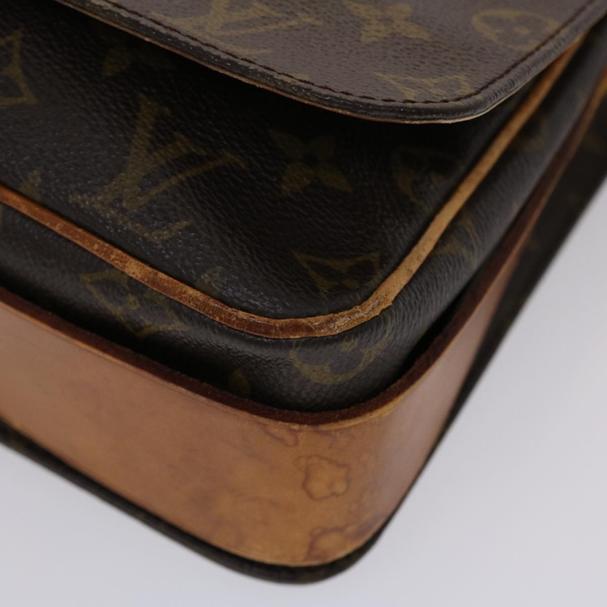 LOUIS VUITTON Monogram Cartouchiere GM Shoulder Bag M51252 LV bs6552