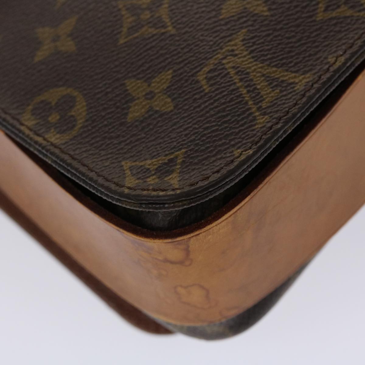 LOUIS VUITTON Monogram Cartouchiere GM Shoulder Bag M51252 LV bs6552