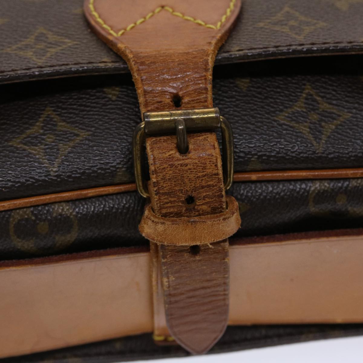 LOUIS VUITTON Monogram Cartouchiere GM Shoulder Bag M51252 LV bs6552
