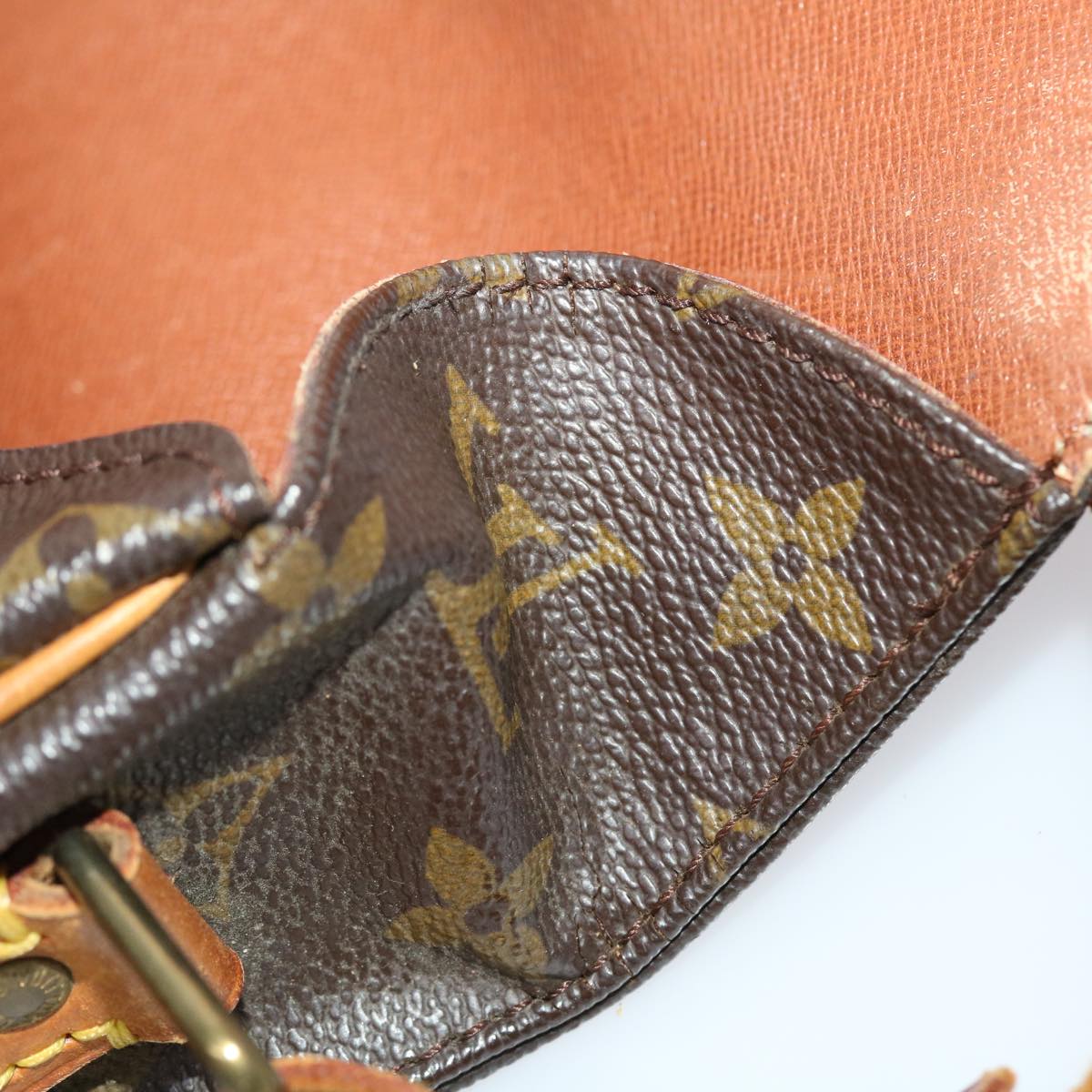LOUIS VUITTON Monogram Cartouchiere GM Shoulder Bag M51252 LV bs6552