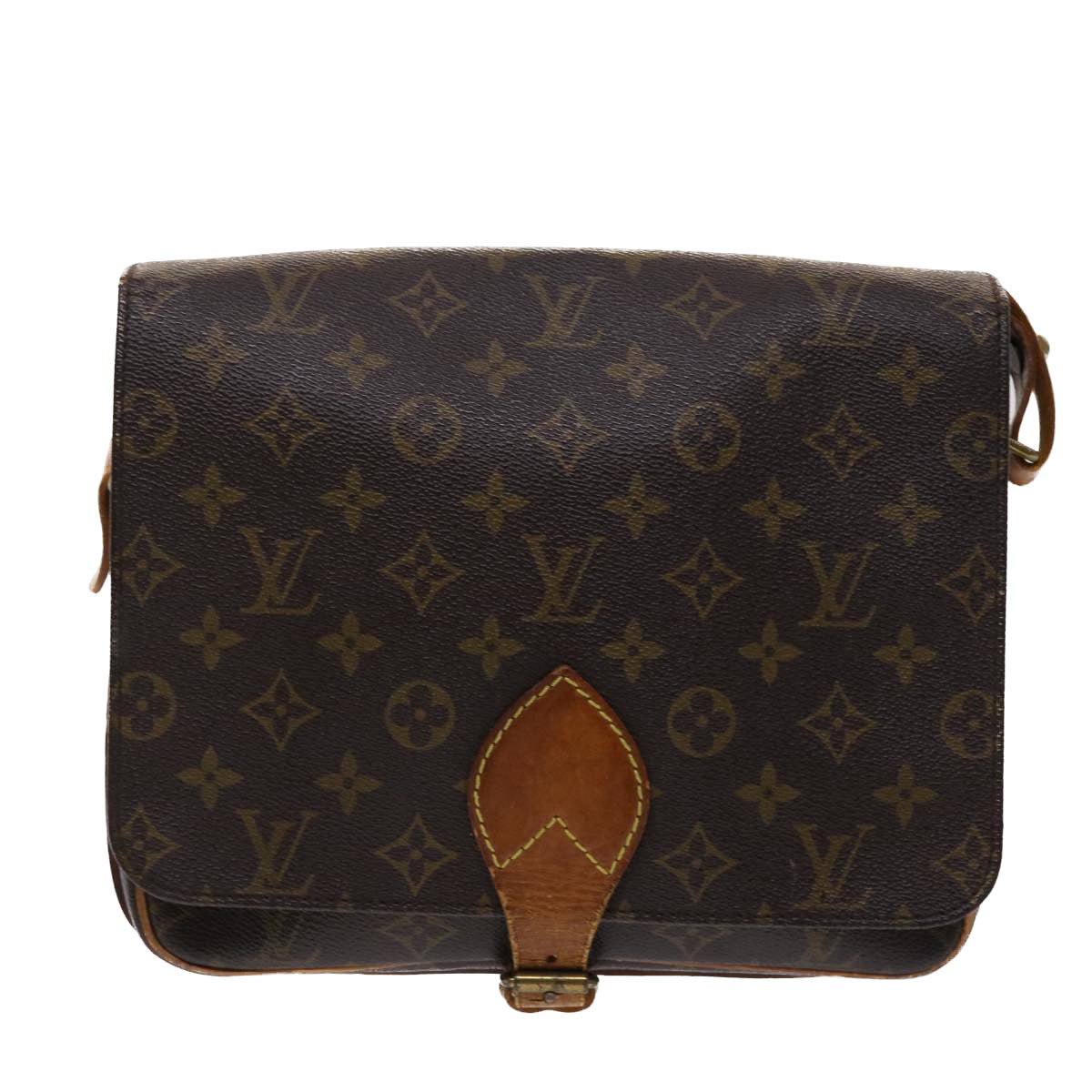 LOUIS VUITTON Monogram Cartouchiere GM Shoulder Bag M51252 LV bs6552