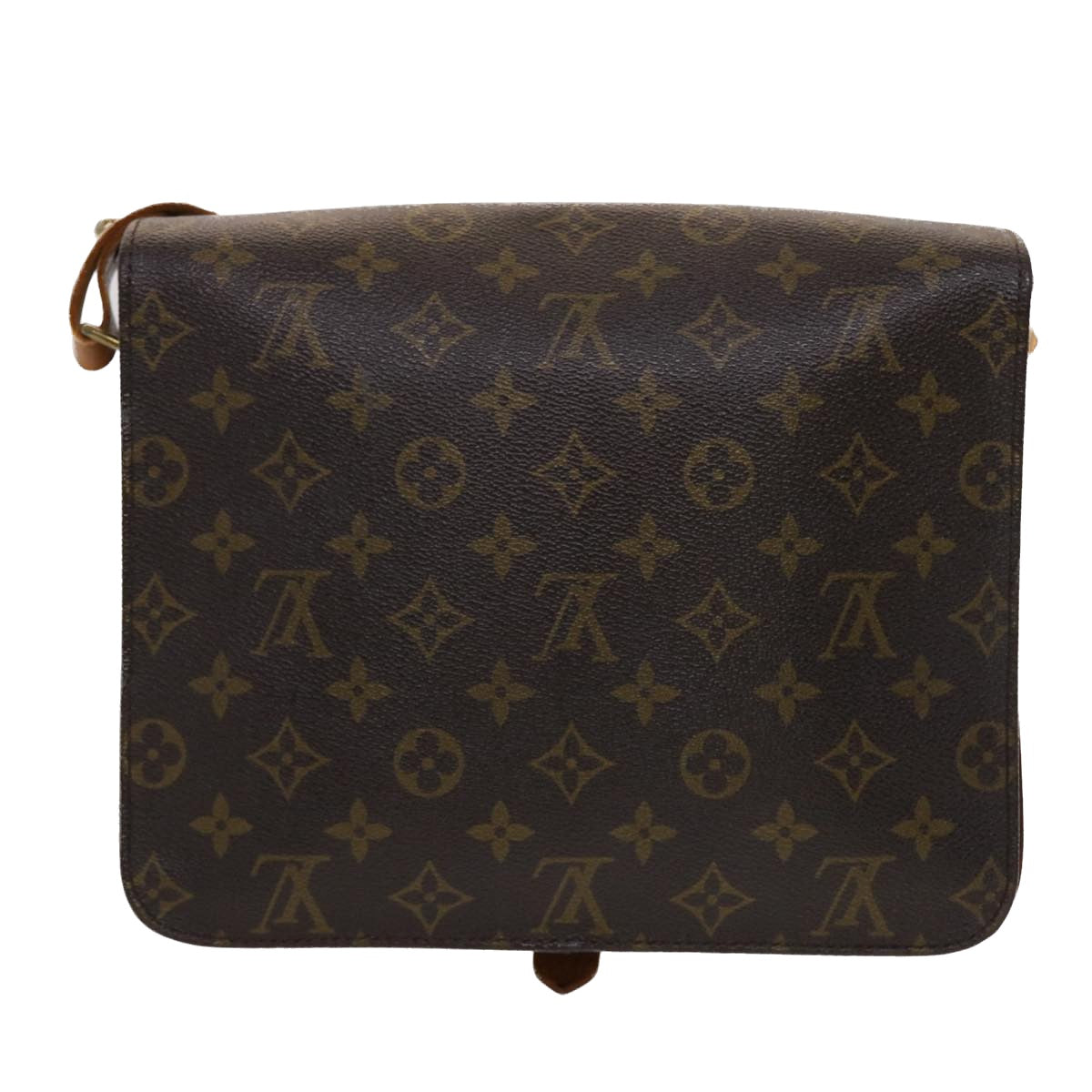 LOUIS VUITTON Monogram Cartouchiere GM Shoulder Bag M51252 LV bs6552