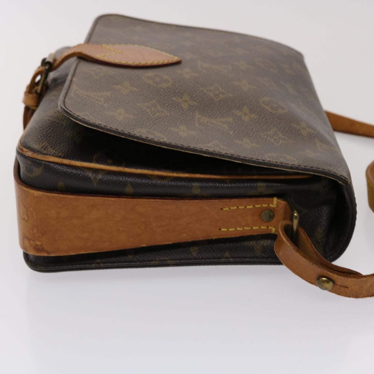 LOUIS VUITTON Monogram Cartouchiere GM Shoulder Bag M51252 LV bs6552