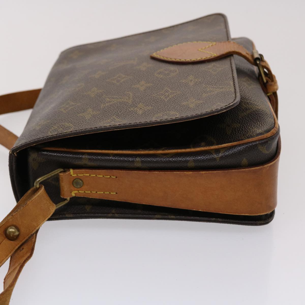 LOUIS VUITTON Monogram Cartouchiere GM Shoulder Bag M51252 LV bs6552