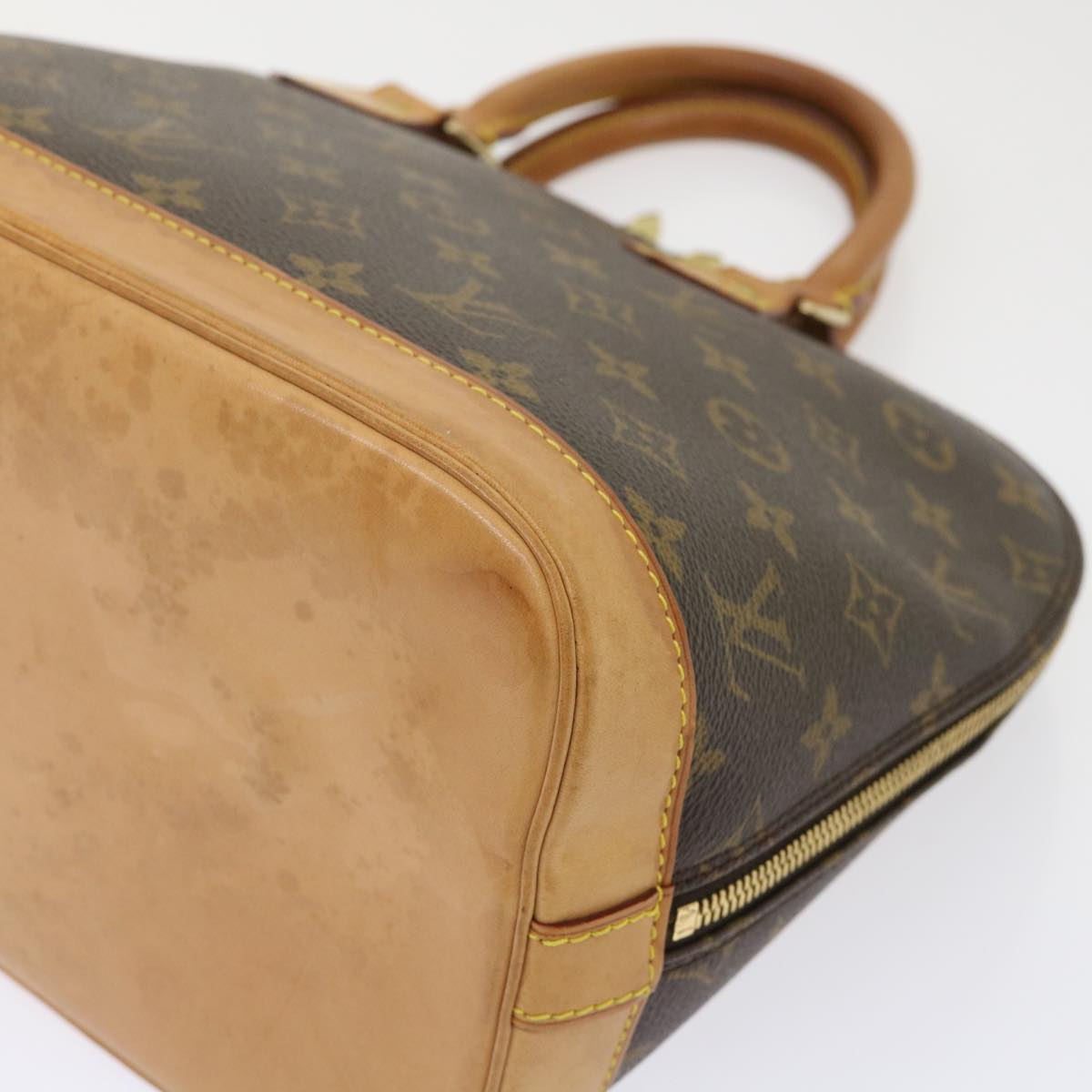 LOUIS VUITTON Monogram Alma Hand Bag M51130 LV bs6554