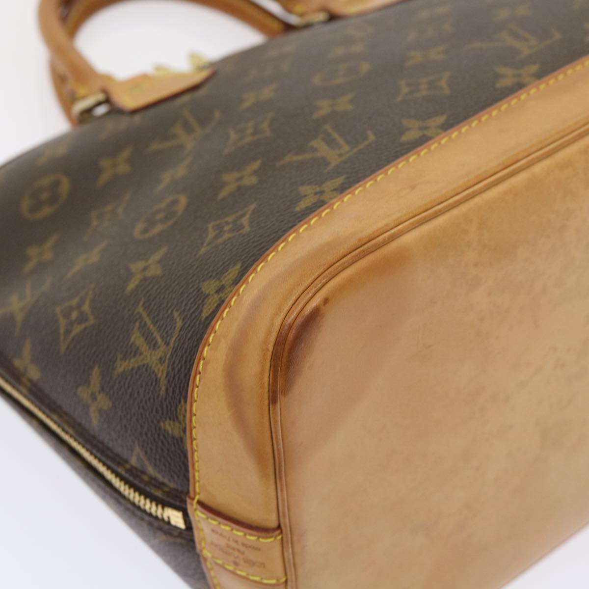 LOUIS VUITTON Monogram Alma Hand Bag M51130 LV bs6554