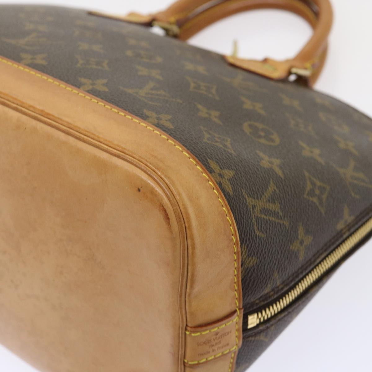 LOUIS VUITTON Monogram Alma Hand Bag M51130 LV bs6554