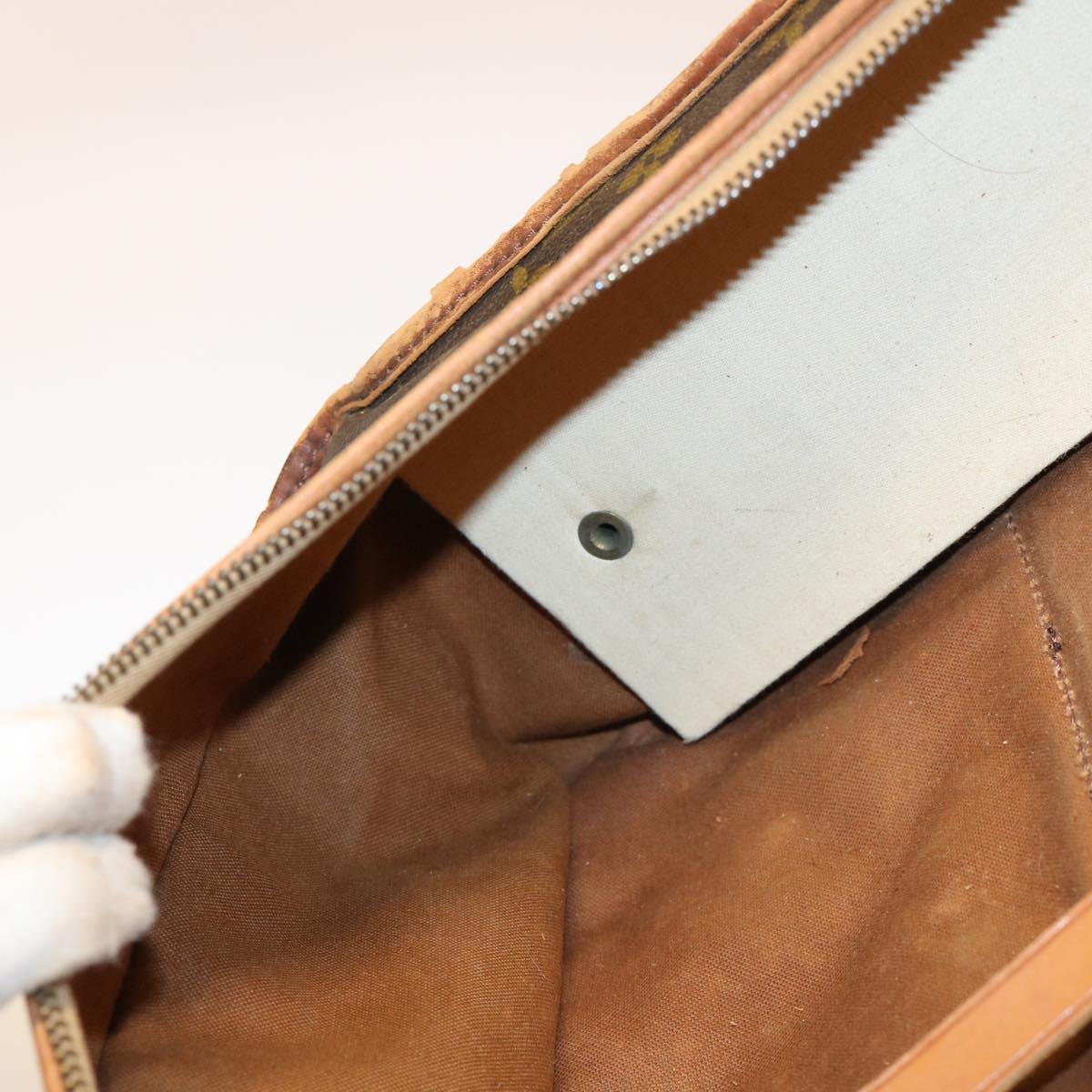 LOUIS VUITTON Monogram Suter Garment Cover M23522 LV bs6569