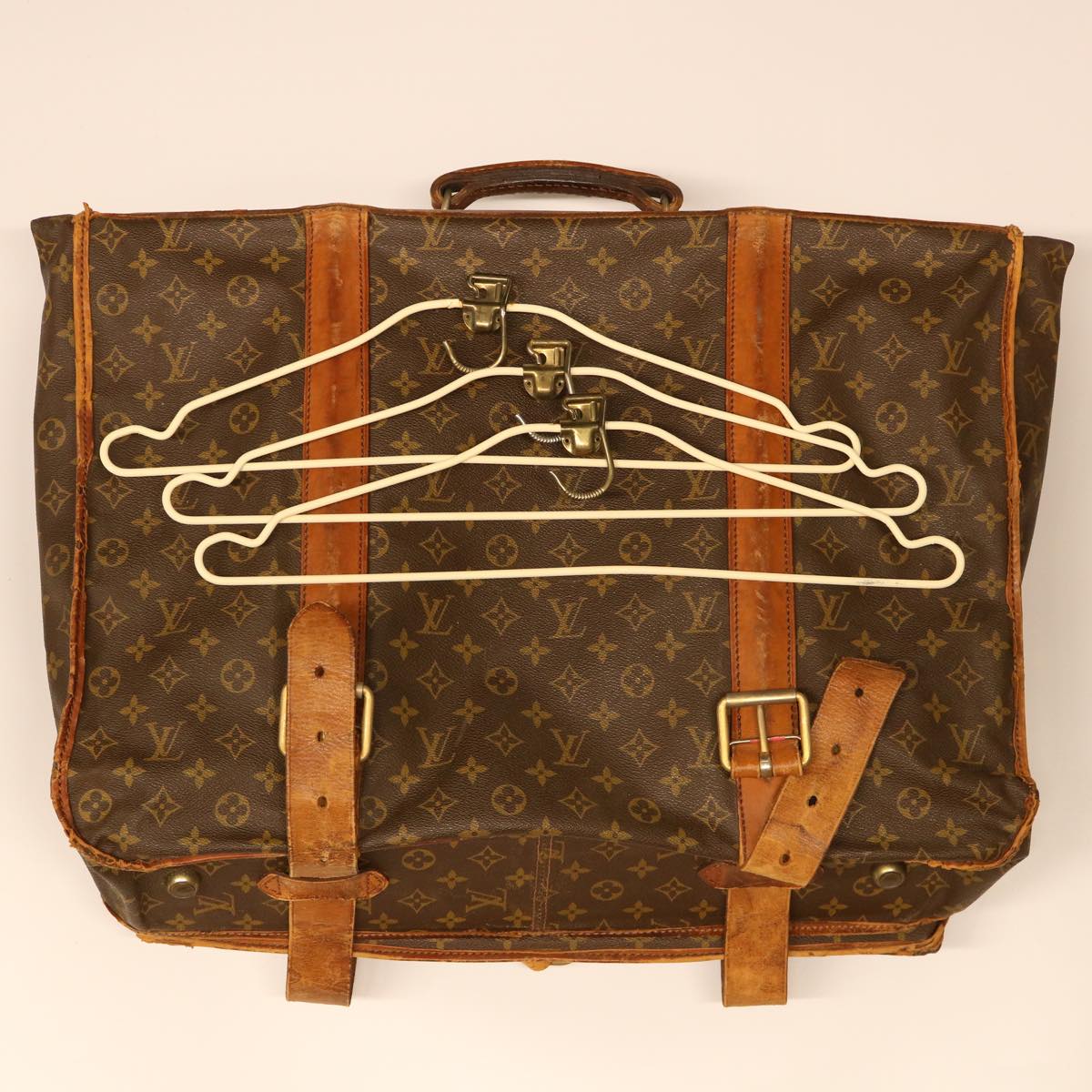 LOUIS VUITTON Monogram Suter Garment Cover M23522 LV bs6569