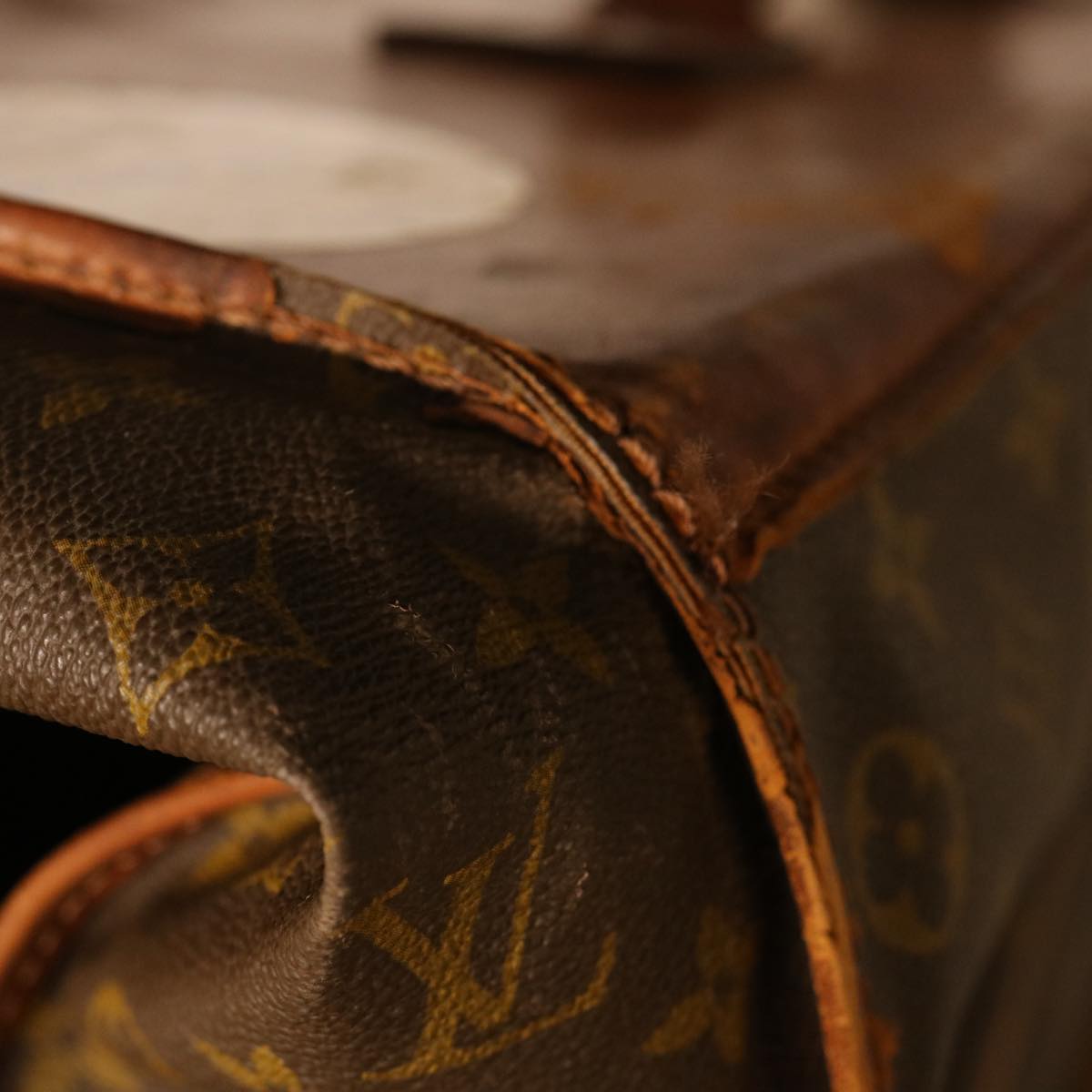 LOUIS VUITTON Monogram Suter Garment Cover M23522 LV bs6569