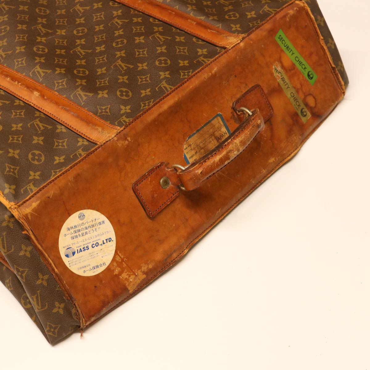 LOUIS VUITTON Monogram Suter Garment Cover M23522 LV bs6569