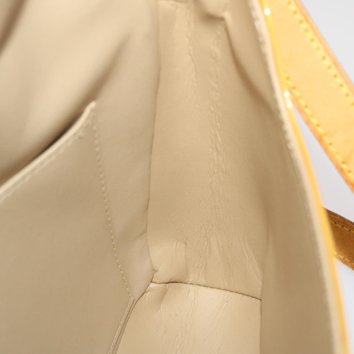 LOUIS VUITTON Monogram Vernis Thompson Street Bag Beige M91301 LV bs6578