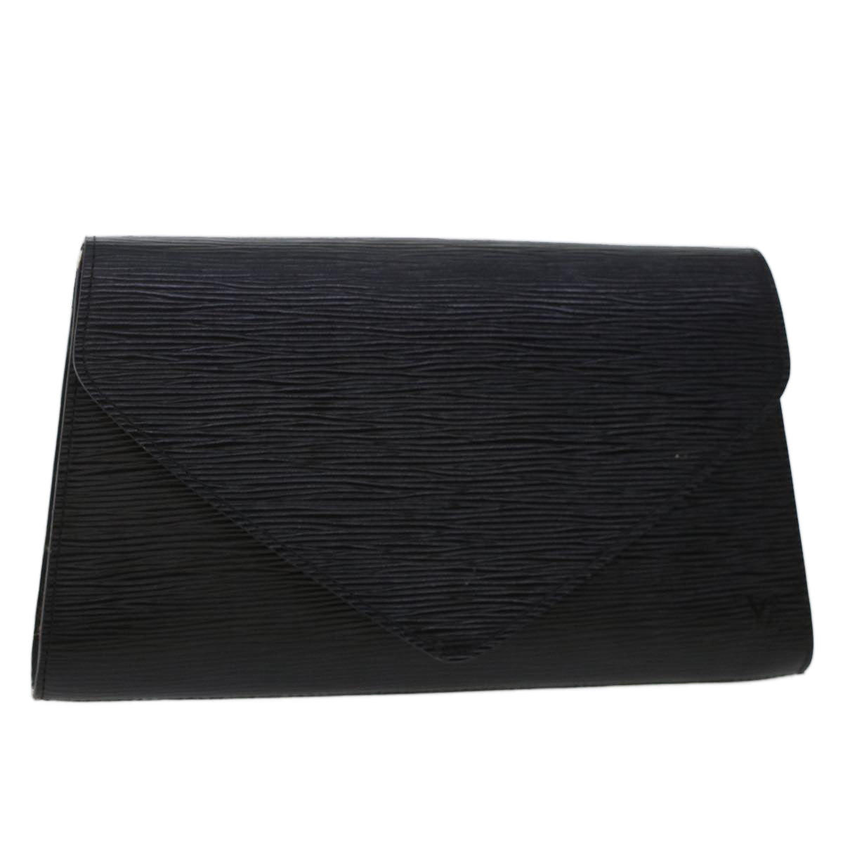 LOUIS VUITTON Epi Art Deco Clutch Bag Black M52632 LV bs6581