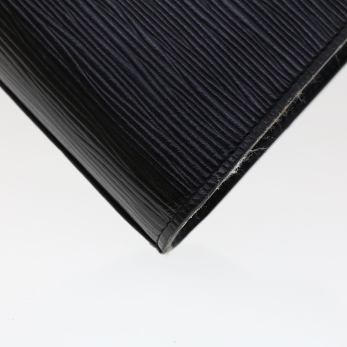 LOUIS VUITTON Epi Art Deco Clutch Bag Black M52632 LV bs6581