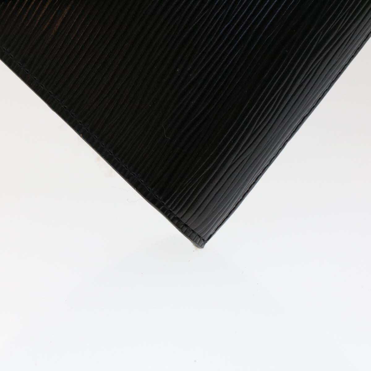 LOUIS VUITTON Epi Art Deco Clutch Bag Black M52632 LV bs6581