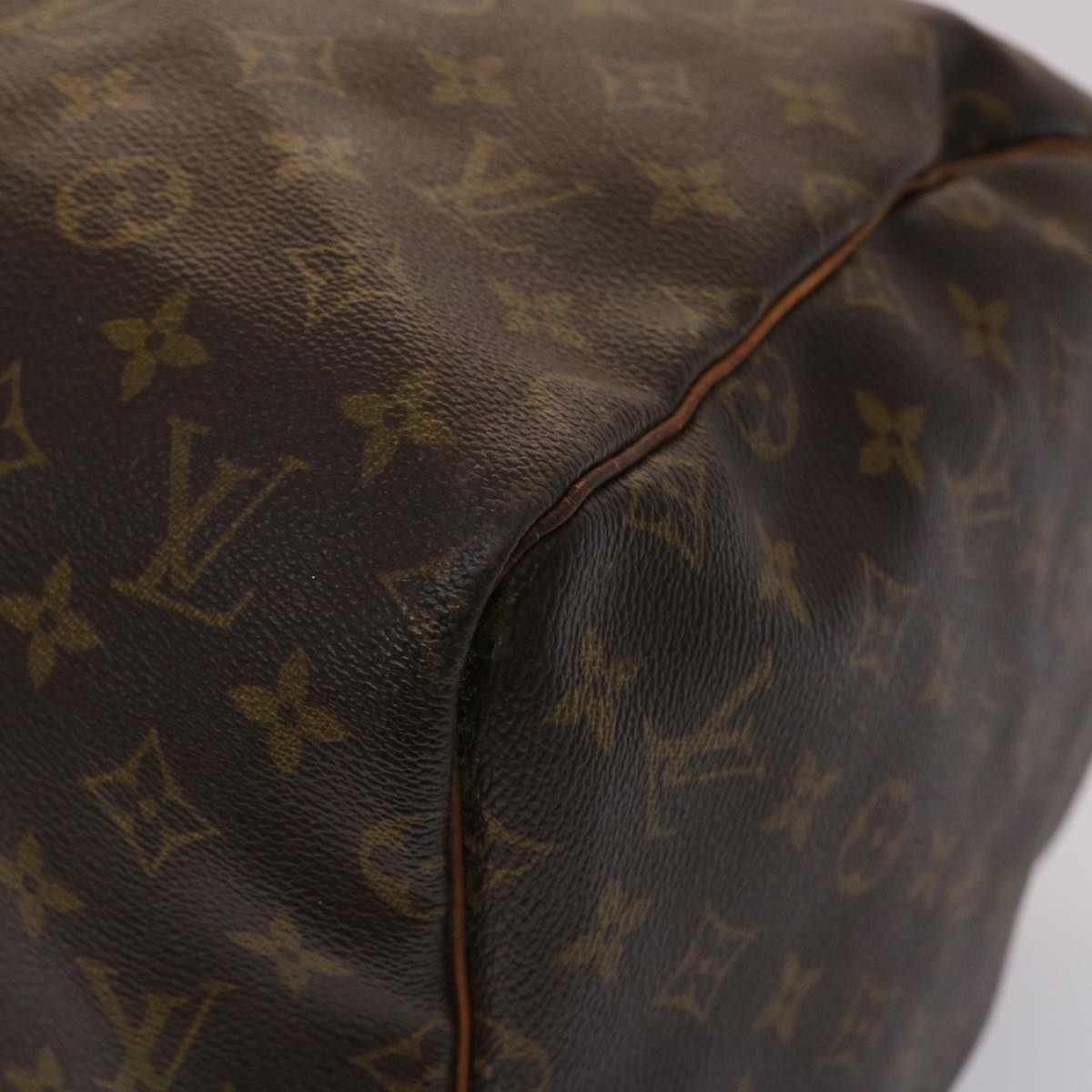 LOUIS VUITTON Monogram Keepall 55 Boston Bag M41424 LV bs6583