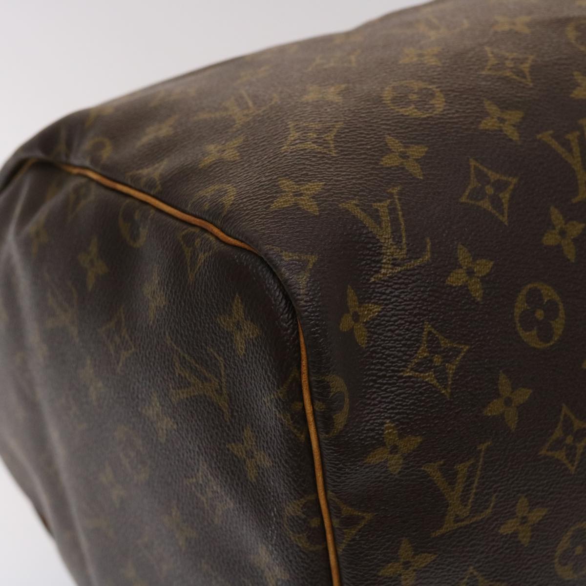 LOUIS VUITTON Monogram Keepall 55 Boston Bag M41424 LV bs6583