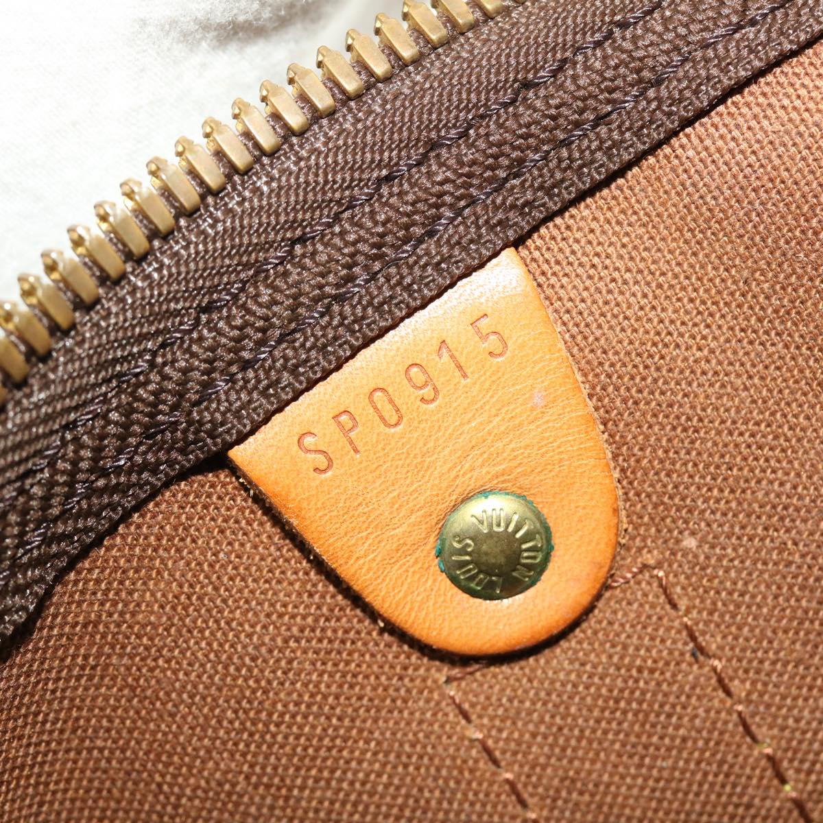 LOUIS VUITTON Monogram Keepall 55 Boston Bag M41424 LV bs6583