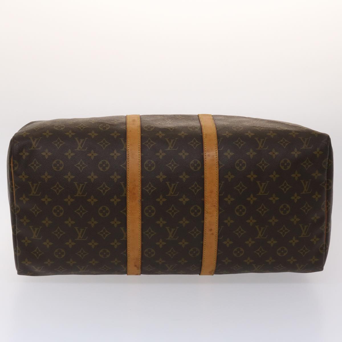 LOUIS VUITTON Monogram Keepall 55 Boston Bag M41424 LV bs6583