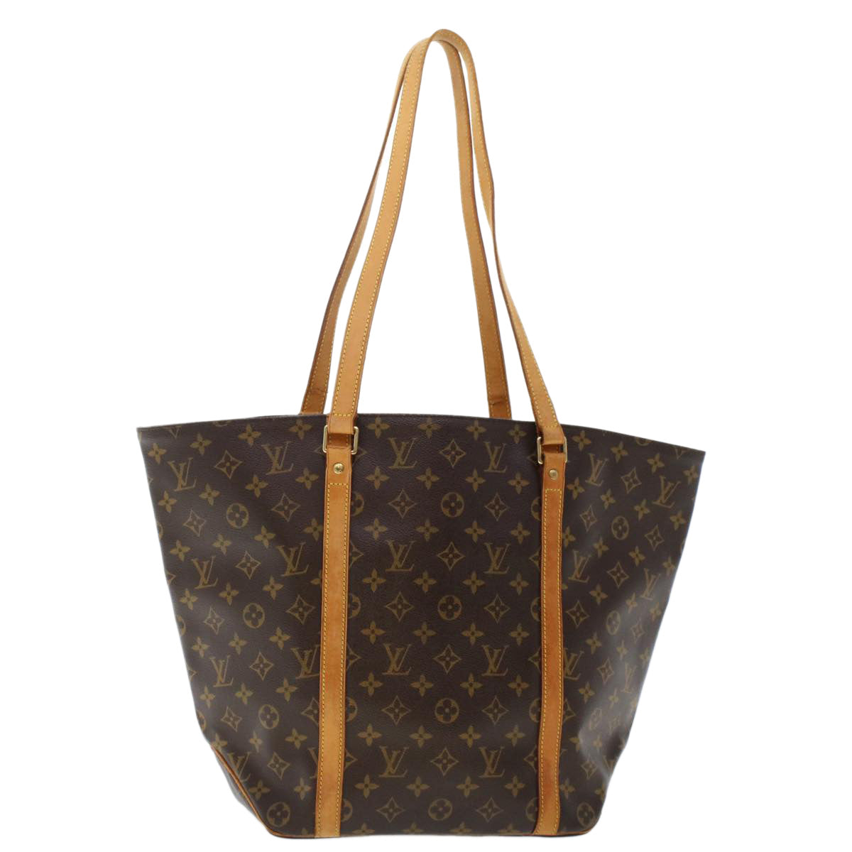 LOUIS VUITTON Monogram Sac Shopping Tote Bag M51108 LV bs6587