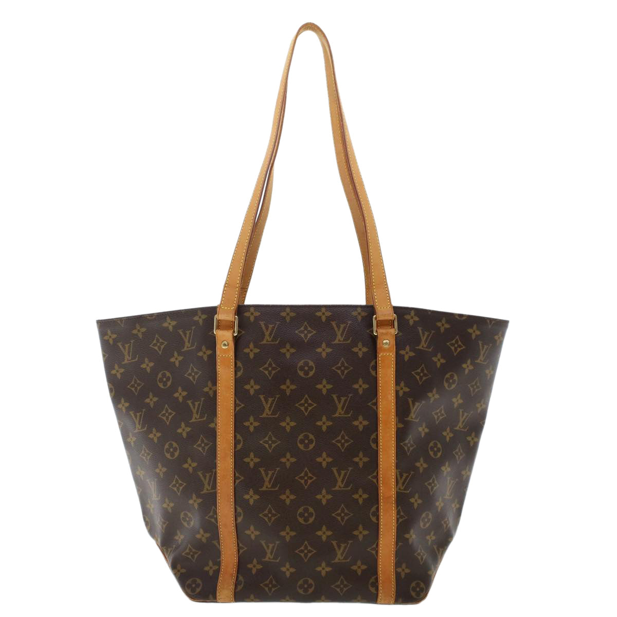 LOUIS VUITTON Monogram Sac Shopping Tote Bag M51108 LV bs6587