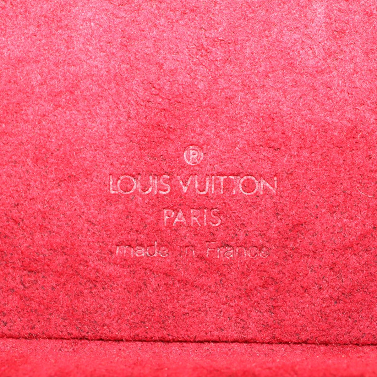 LOUIS VUITTON Epi Cannes Hand Bag Red M48037 LV bs6588