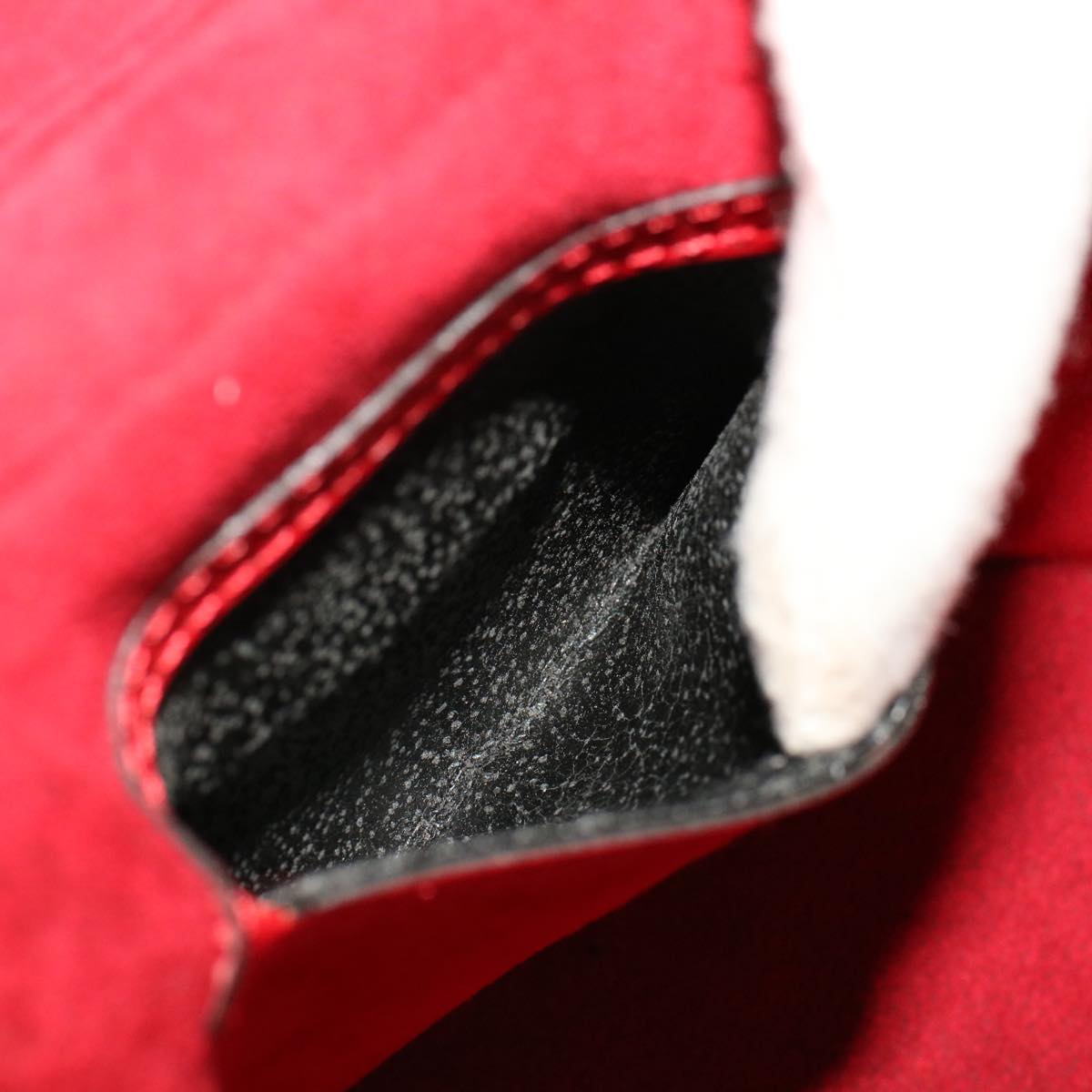 LOUIS VUITTON Epi Cannes Hand Bag Red M48037 LV bs6588