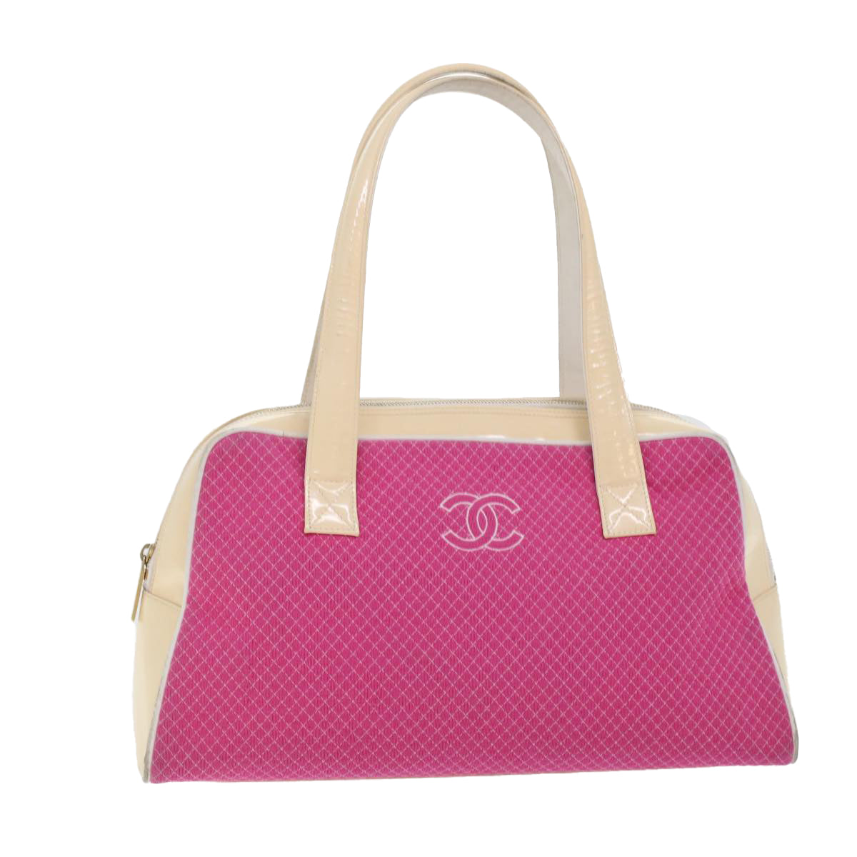 Luxury Chanel Shoulder Bag Tweed Pink CC  bs6851