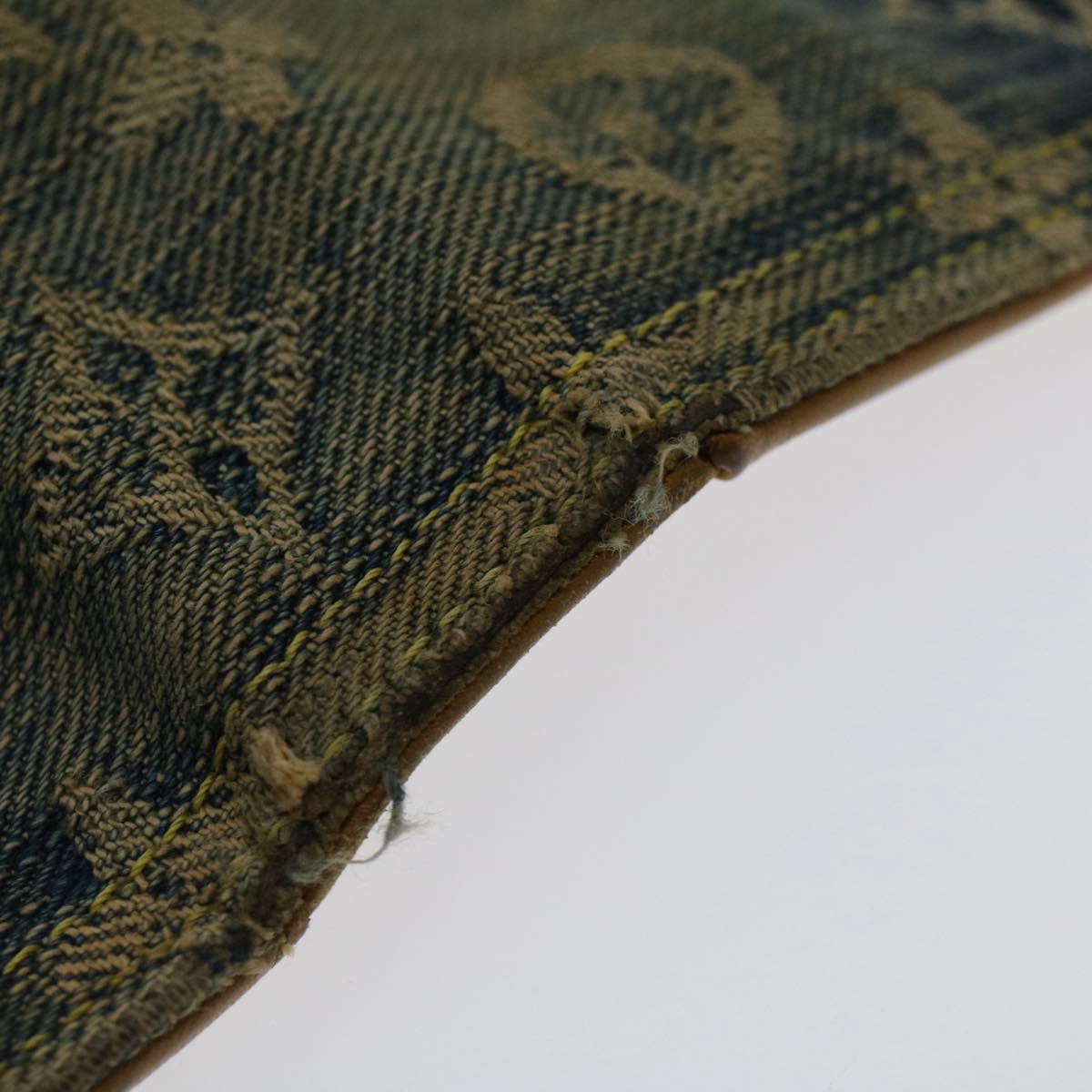 LOUIS VUITTON Monogram Denim Portefeuille Amelia Wallet Blue M95511 bs7449