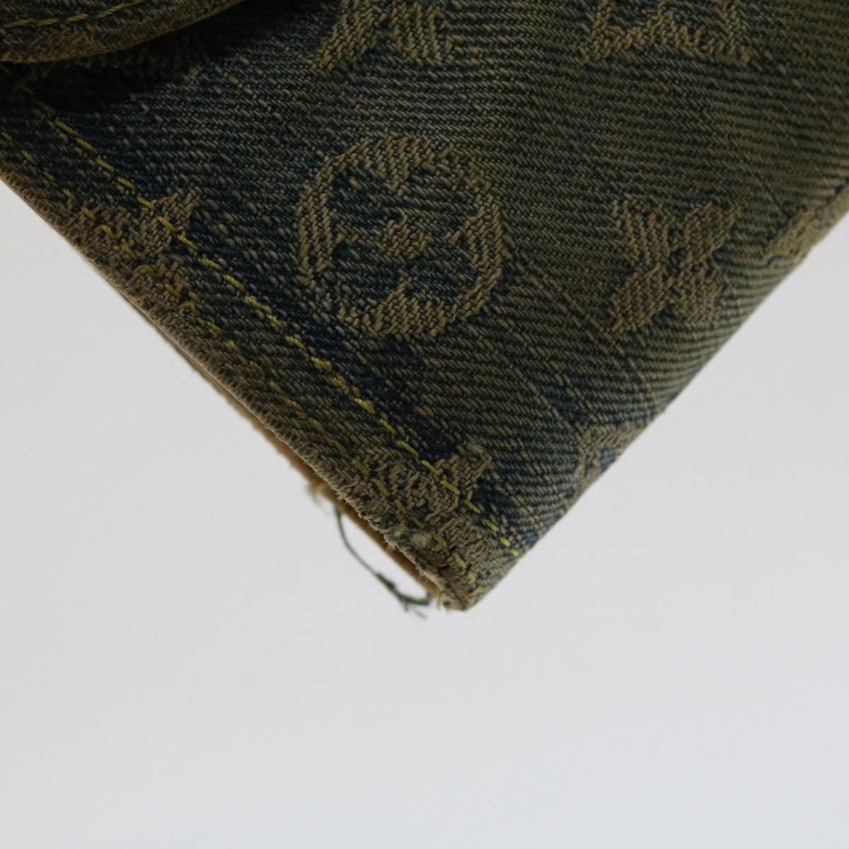 LOUIS VUITTON Monogram Denim Portefeuille Amelia Wallet Blue M95511 bs7449