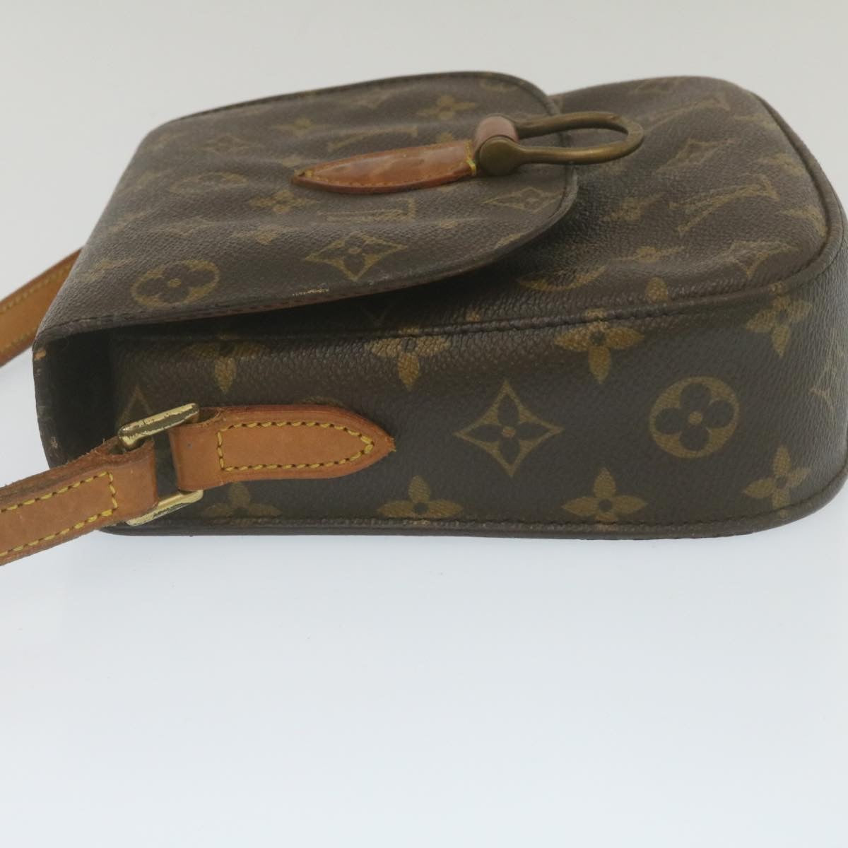 LOUIS VUITTON Monogram Saint Cloud MM Shoulder Bag M51243 LV bs770