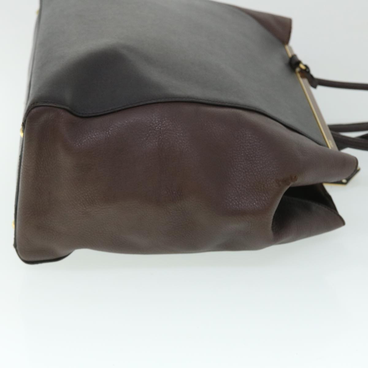 Luxury FendiHand Bag Leather PVC Leather Brownbs8008