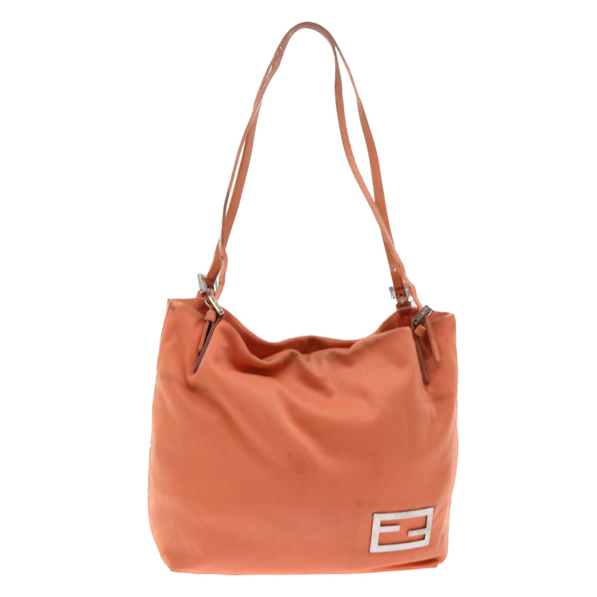 Luxury FendiShoulder Bag Nylon Orangebs8046