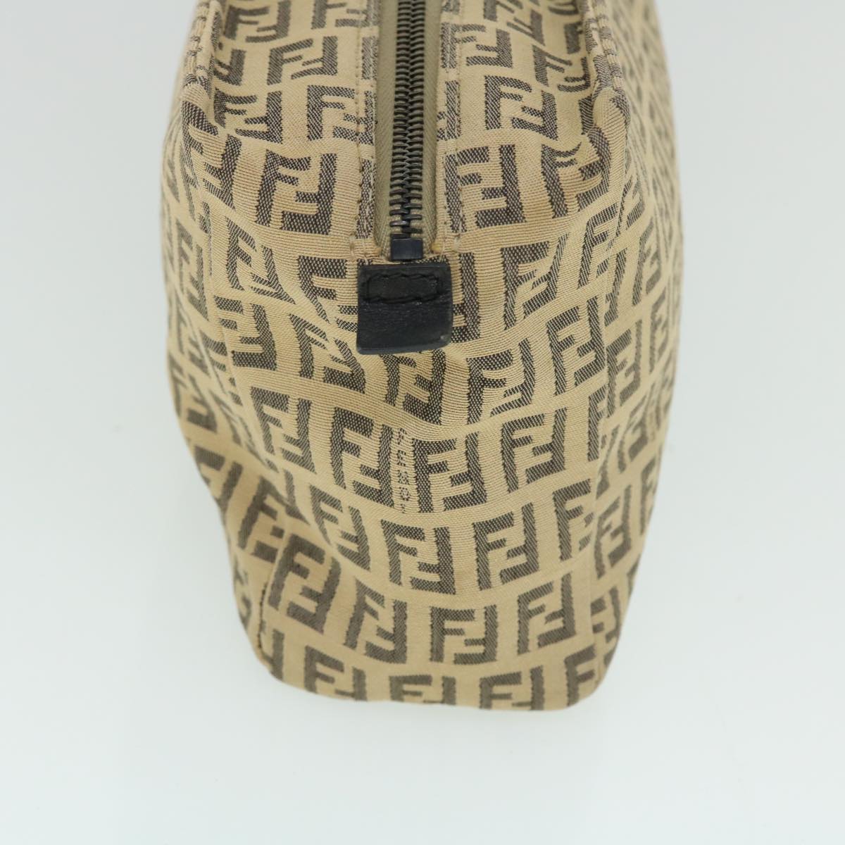 Luxury FendiZucchino Canvas Hand Bag Beigebs8088