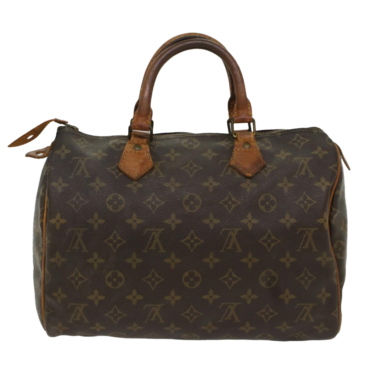 LOUIS VUITTON Monogram Speedy 30 Hand Bag M41526 LV bs8142