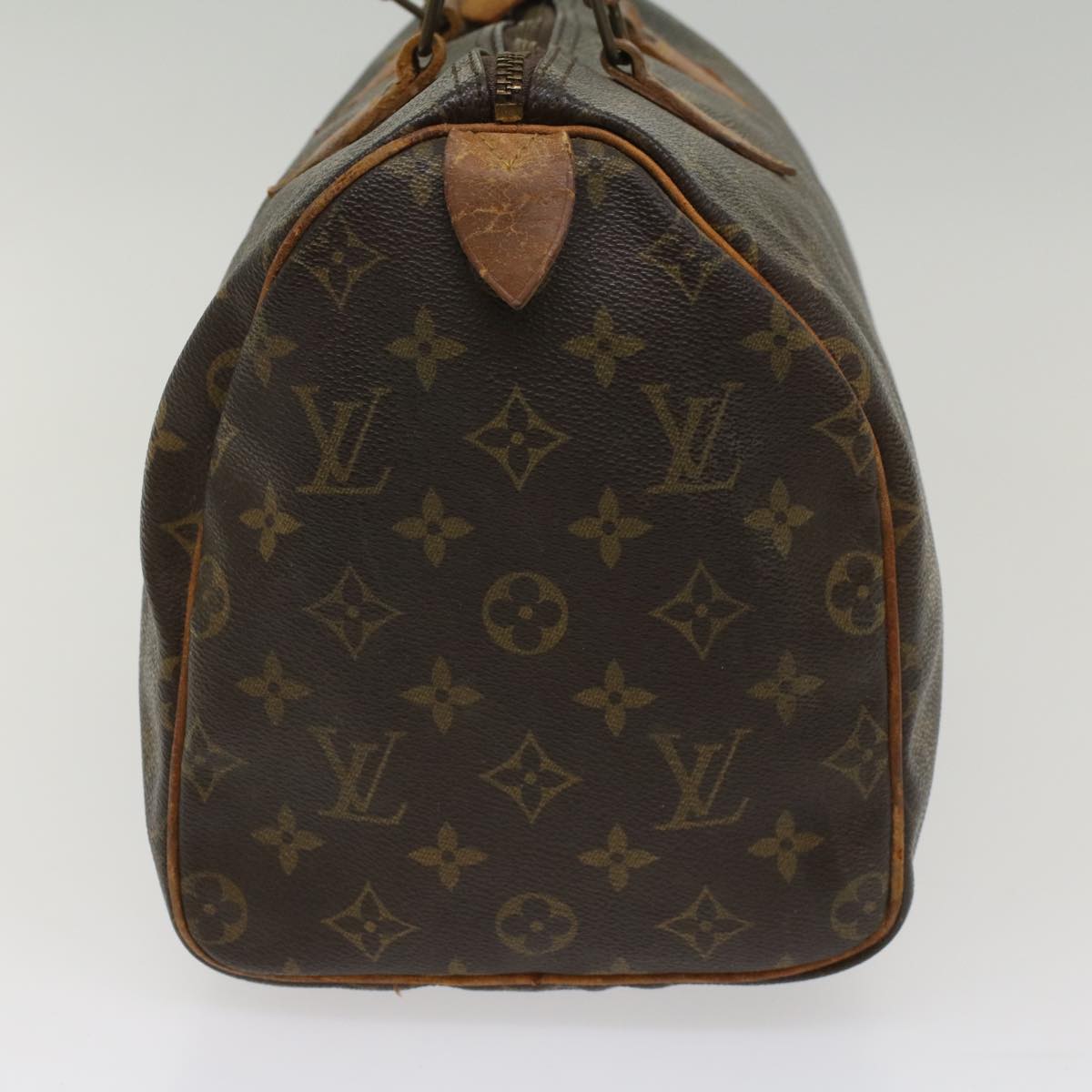 LOUIS VUITTON Monogram Speedy 30 Hand Bag M41526 LV bs8142