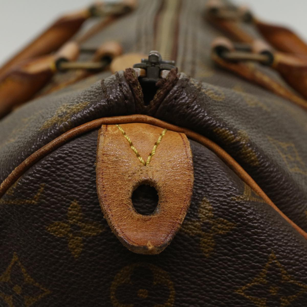 LOUIS VUITTON Monogram Speedy 35 Hand Bag Vintage M41524 LV bs8151