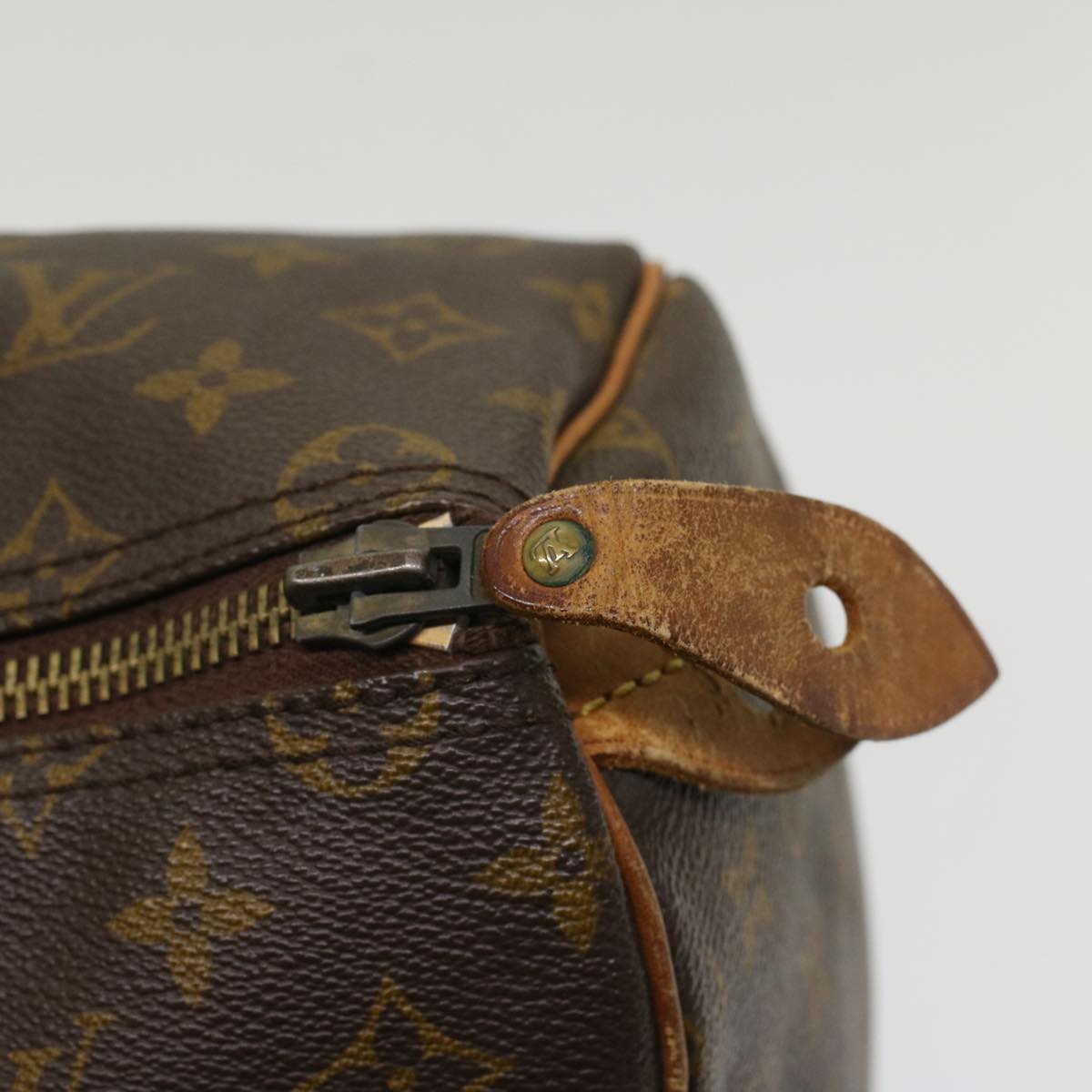 LOUIS VUITTON Monogram Speedy 35 Hand Bag Vintage M41524 LV bs8151