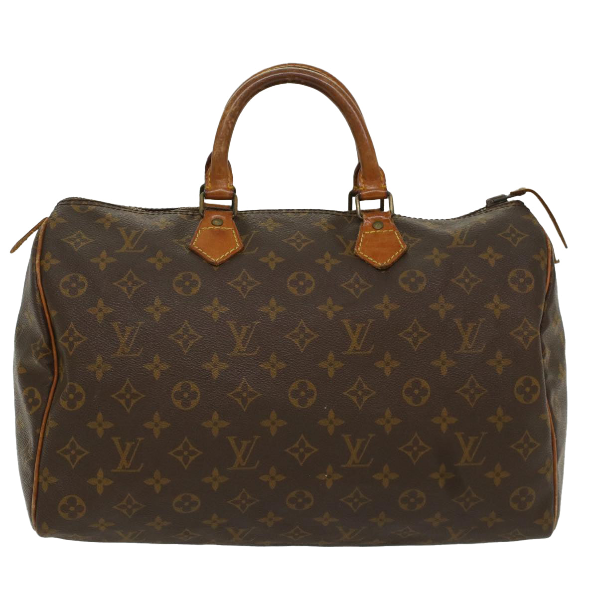 LOUIS VUITTON Monogram Speedy 35 Hand Bag Vintage M41524 LV bs8151