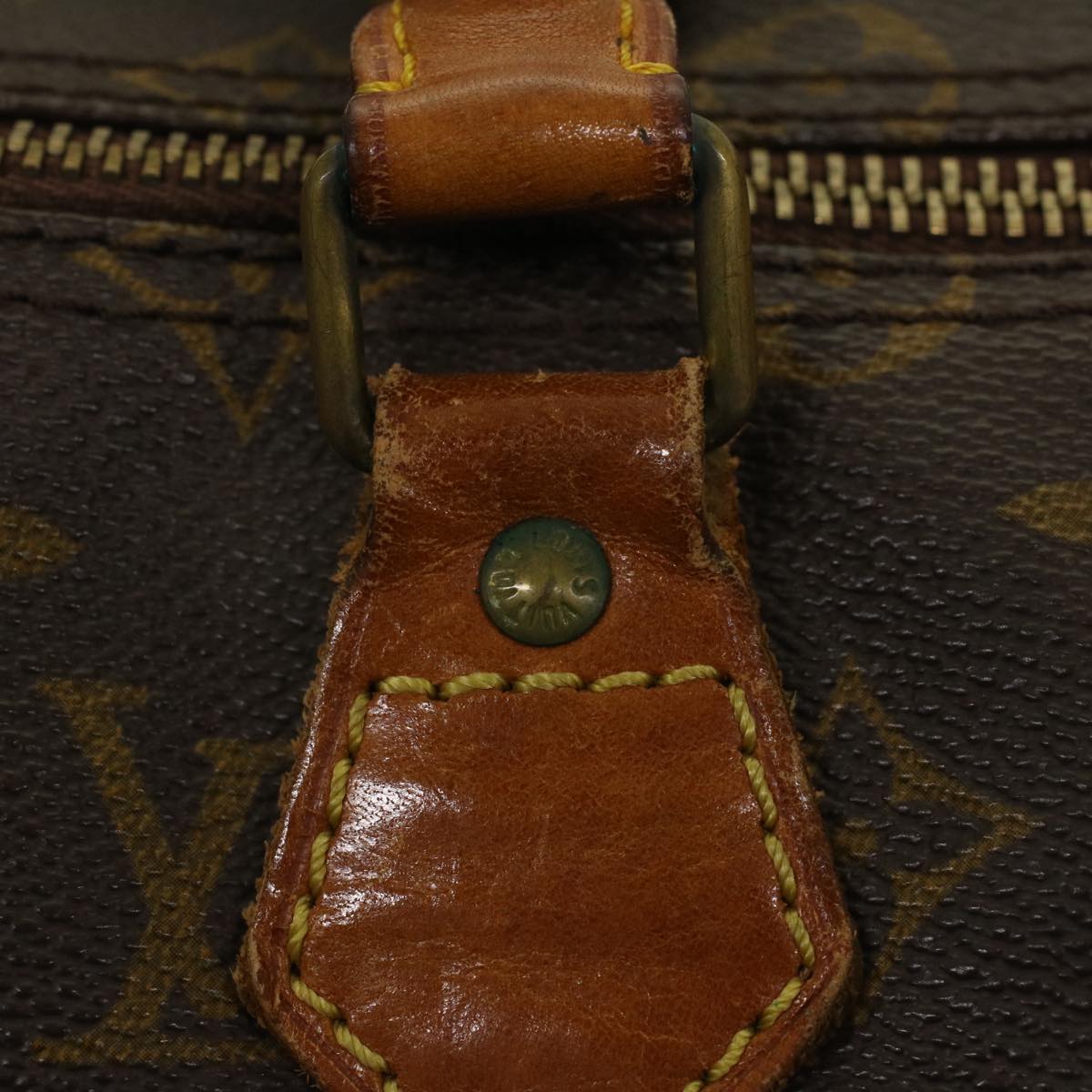 LOUIS VUITTON Monogram Speedy 35 Hand Bag Vintage M41524 LV bs8151