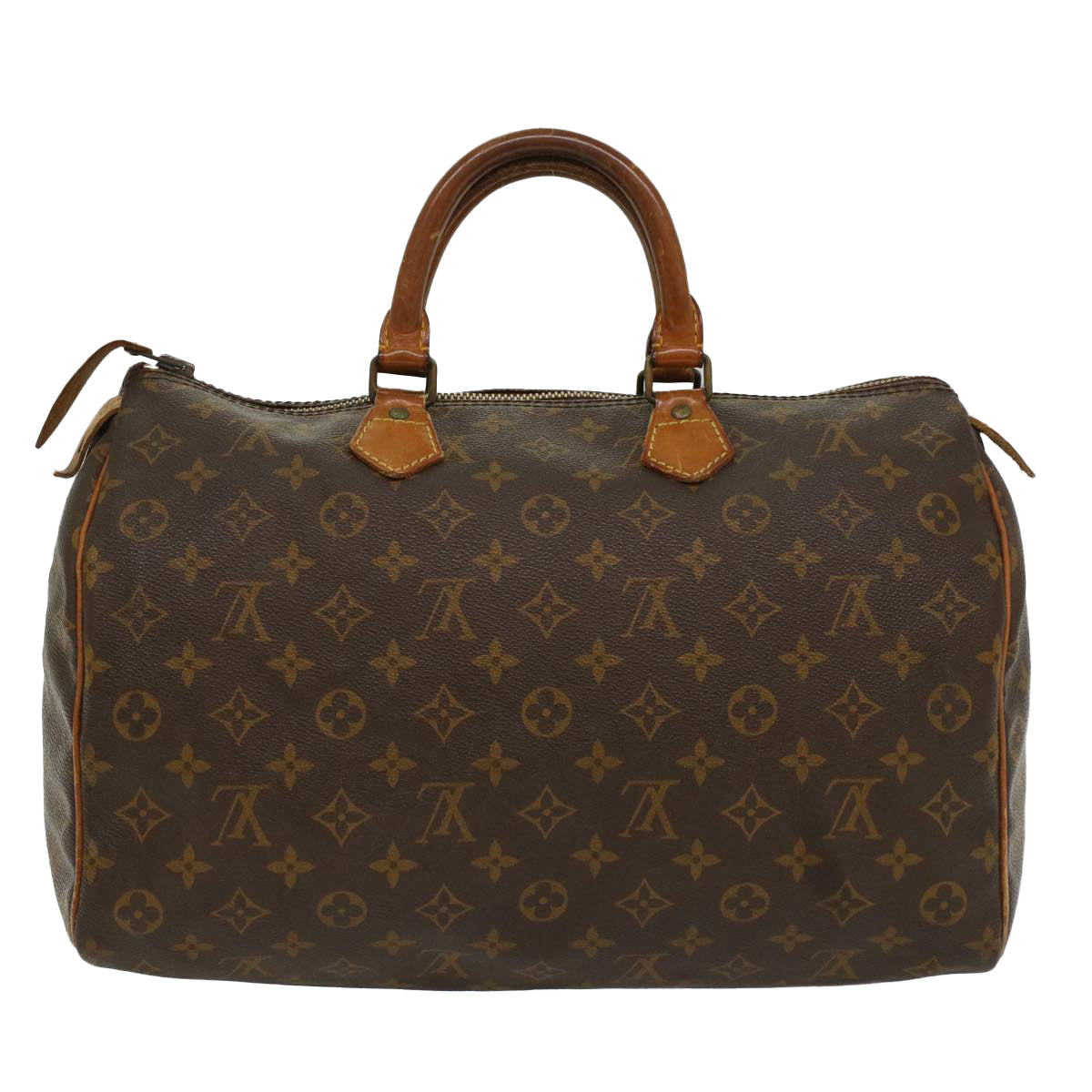 LOUIS VUITTON Monogram Speedy 35 Hand Bag Vintage M41524 LV bs8151