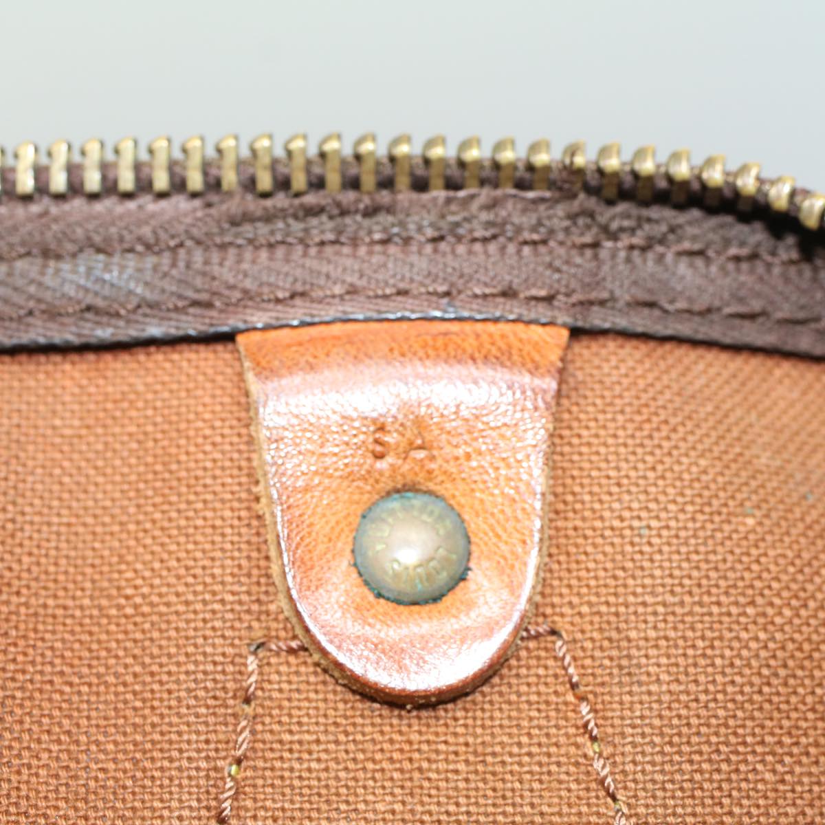 LOUIS VUITTON Monogram Speedy 35 Hand Bag Vintage M41524 LV bs8151