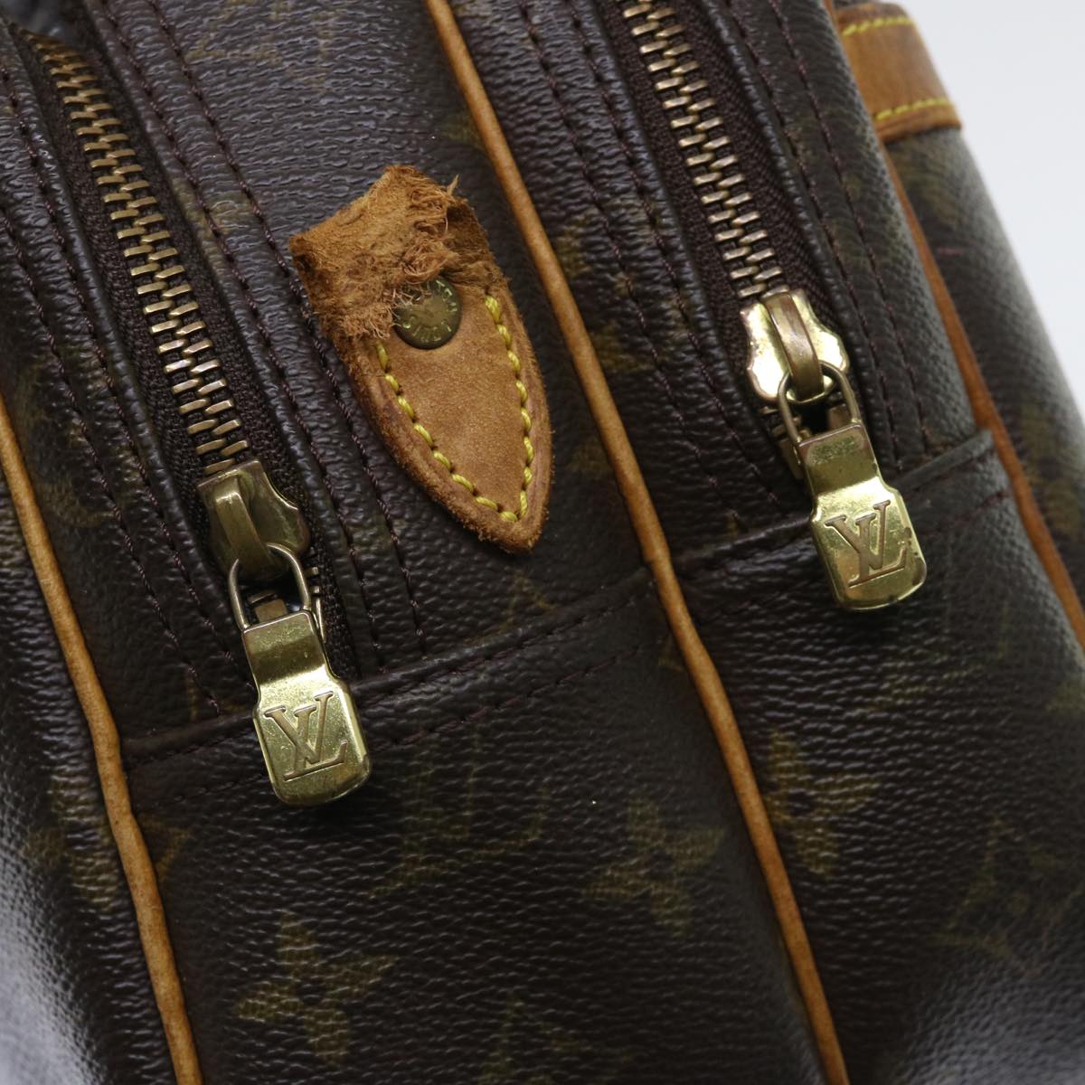 LOUIS VUITTON Monogram Reporter PM Shoulder Bag M45254 LV bs8178