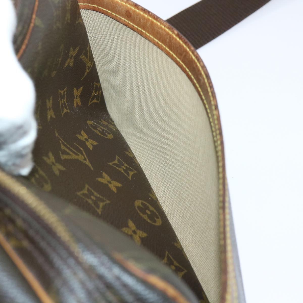 LOUIS VUITTON Monogram Reporter PM Shoulder Bag M45254 LV bs8178