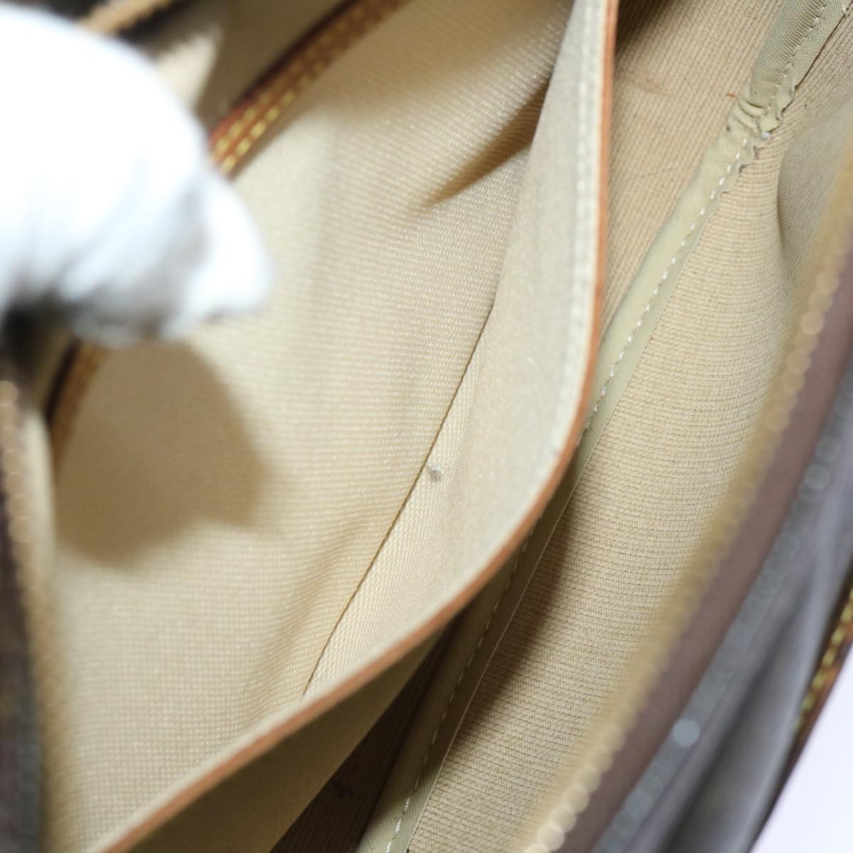 LOUIS VUITTON Monogram Reporter PM Shoulder Bag M45254 LV bs8178