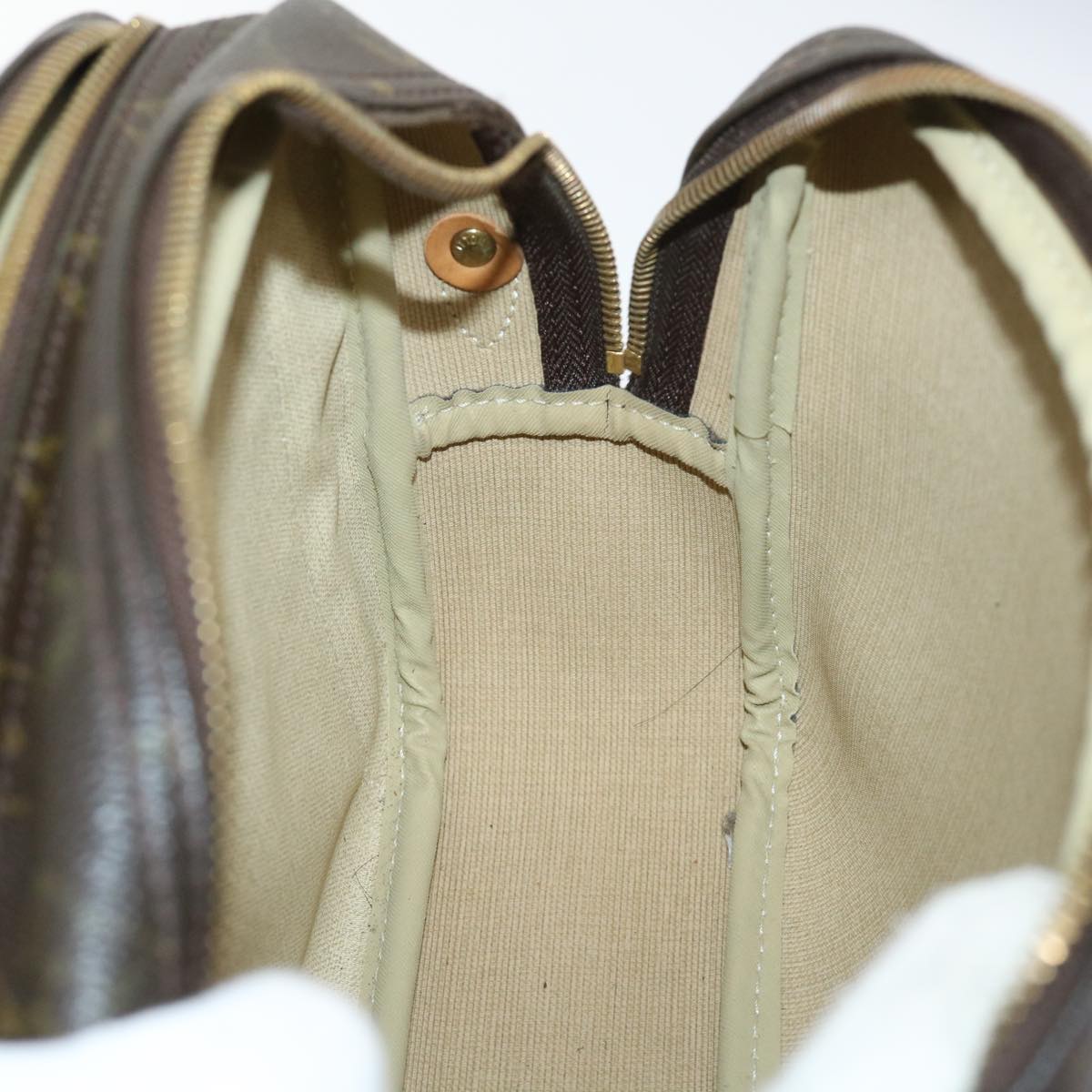 LOUIS VUITTON Monogram Reporter PM Shoulder Bag M45254 LV bs8178