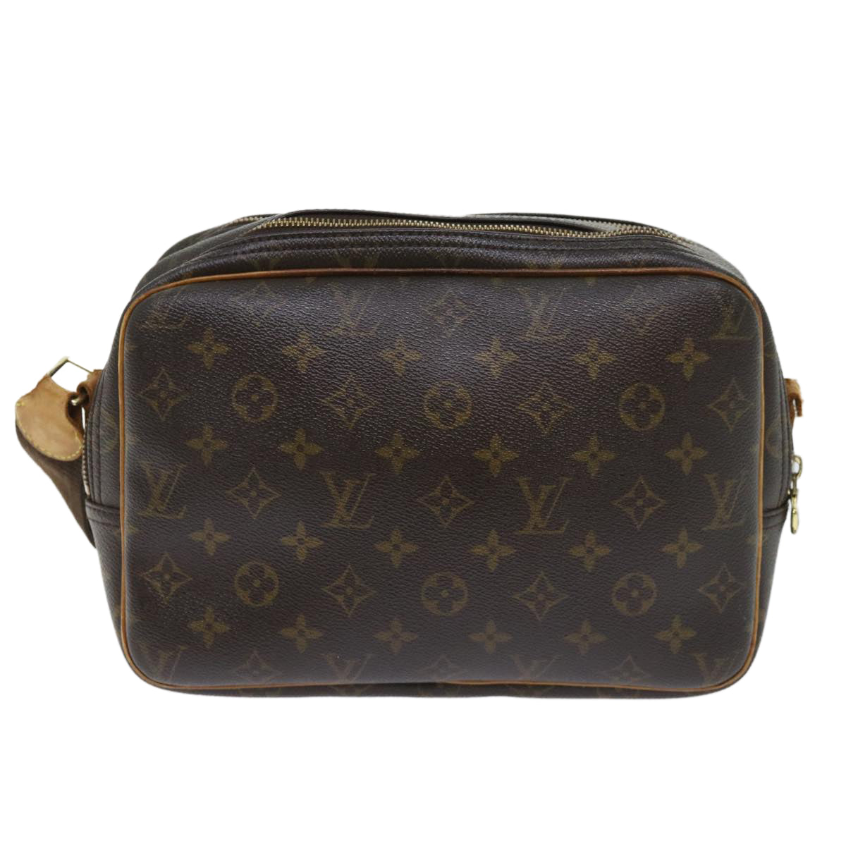 LOUIS VUITTON Monogram Reporter PM Shoulder Bag M45254 LV bs8178