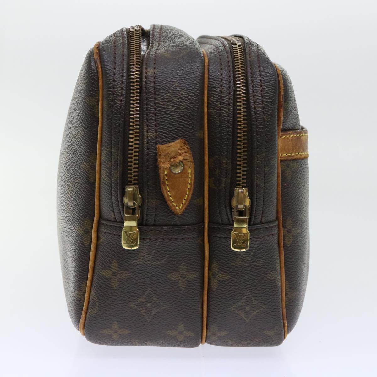 LOUIS VUITTON Monogram Reporter PM Shoulder Bag M45254 LV bs8178